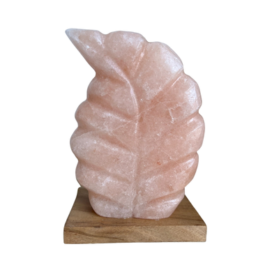 Tafellamp Blad zoutlamp