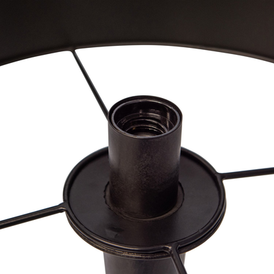 Blackout too staande lamp metaal zwart/messing
