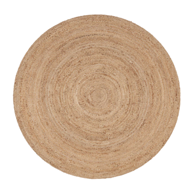 Vloerkleed rond jute 200 cm