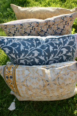 Kussen Kantha vintage 40x60 cm