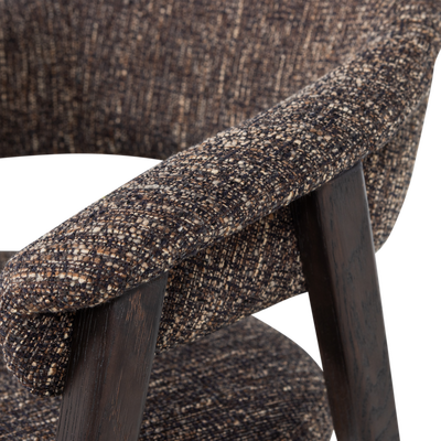 Tunar eetkamerstoel met armleuning hout naturel [fsc]