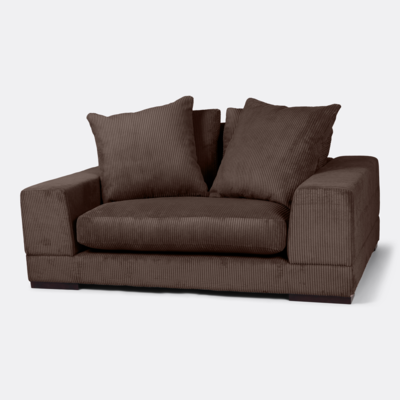 Loods 5 loveseat Mino ribfluweel