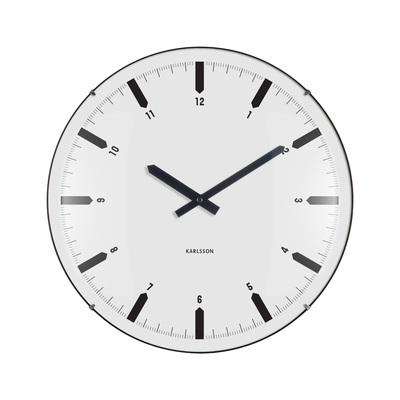 Wandklok Realista Dome