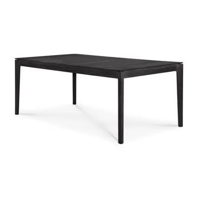 Ethnicraft - Outdoor - Teak Bok tuintafel - zwart