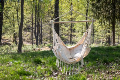 Katoenen tuin hangstoel Colin