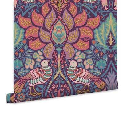 Behang William Morris at Home Dove Rose