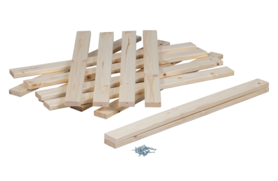WOOOD lattenrol bodem 120x200 cm