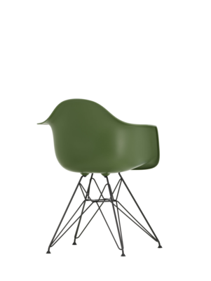 Vitra stoel Eames DAR RE basic dark onderstel