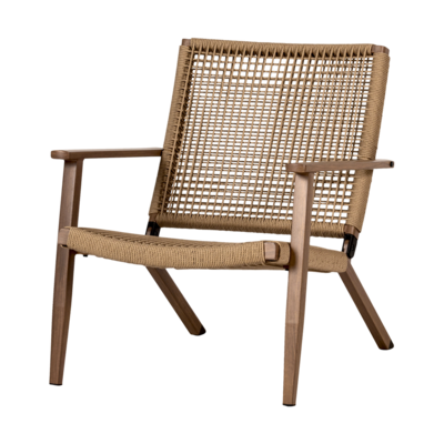 Rotan tuinstoel Dion - met armleuningen