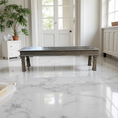 Salontafel/bank grijs uniek