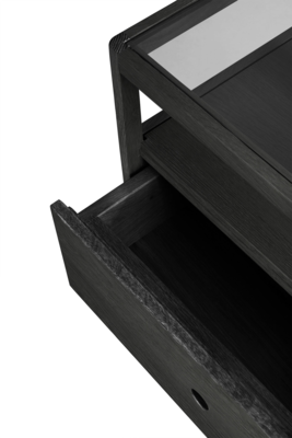 Ethnicraft nachtkastje Spindle Oak black