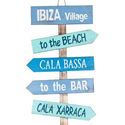 Beach wegwijzer Bali & Ibiza