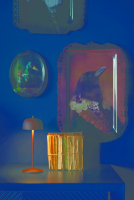 Zafferano tafellamp Circe oplaadbaar