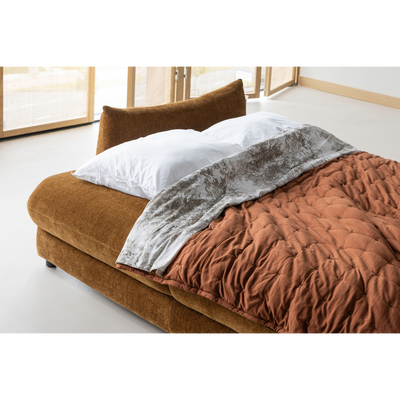 Jonne 3-zits slaapbank chenille bruin