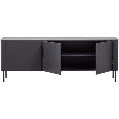 Gunnar tv meubel 154 cm grenen mud [fsc]