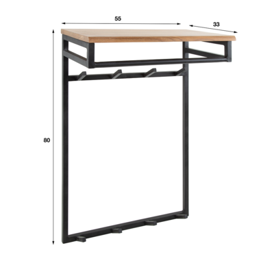 Kapstok Ideal Hoog