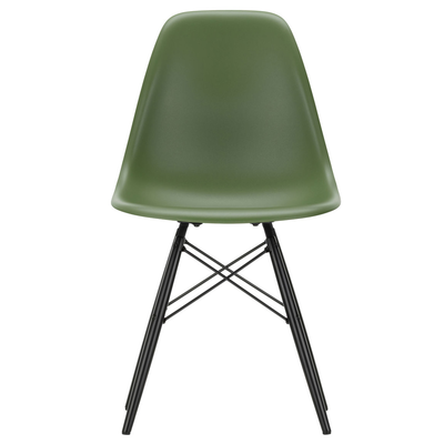 Vitra Eetkamerstoel DSW Re Esdoorn Zwart