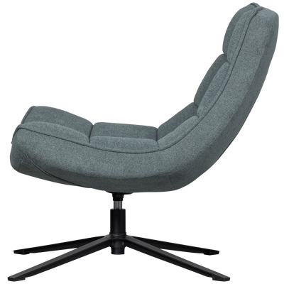 Maudi draaifauteuil chenille structuur groen
