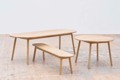HAY tafel Triangle Leg - Eiken gelakt