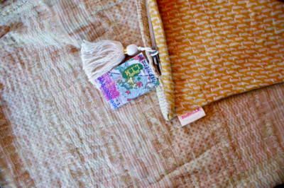Kussen Kantha vintage 50x70 cm