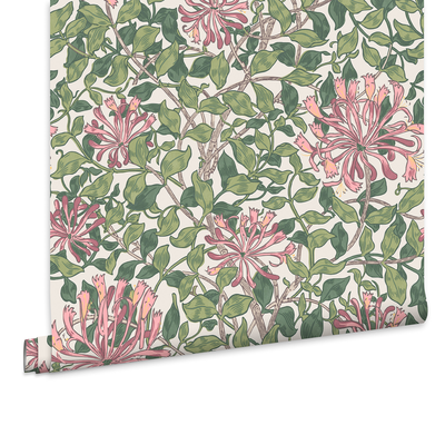 Behang William Morris at Home Honeysuckle