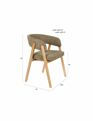 Eetkamerstoel Bright beige