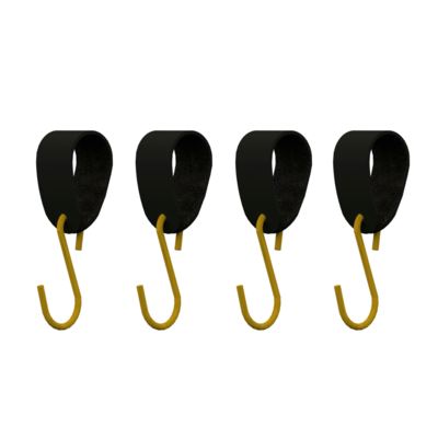 S/gou/Zwart | S-haak hangers