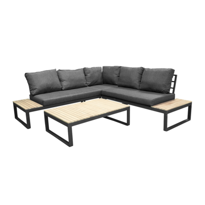 Loungeset Arvin - 2 delig - met zitkussens