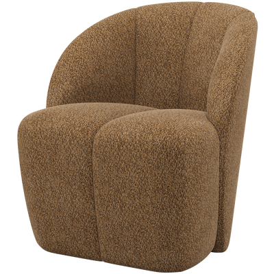 Mojo draaifauteuil boucle ecru melange