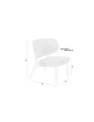 Housecraft living Sanne fauteuil
