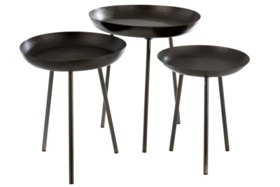 Bijzettafels Melany (set van 3)