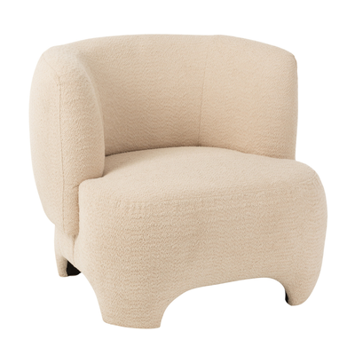 Stoel Poppy Bouclé Beige