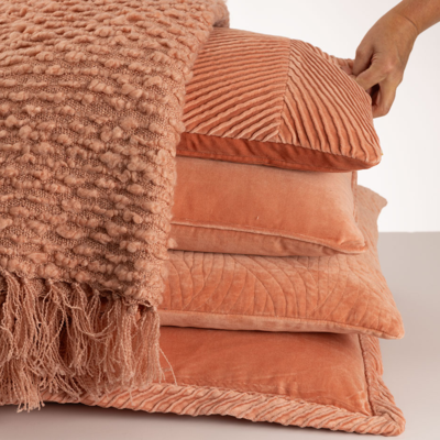 Kussen velours Cord piping