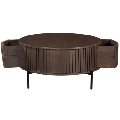 Salontafel De Bokke rond