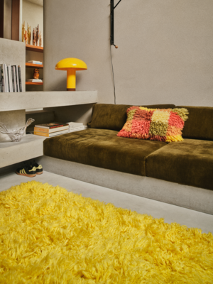 HKliving kussen Fluffy Rag