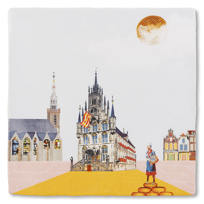 StoryTiles wandtegel Alle goeds uit Gouda