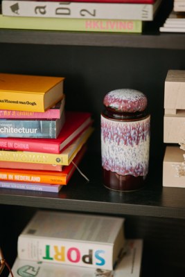 HKliving voorraadpot 70's Ceramics  - Yeti