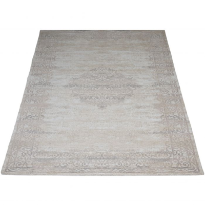 Vloerkleed Adel Medaillon - Beige