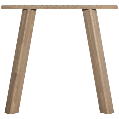 Haarlem 4-standen poot eiken pebble grey set van 2 [fsc]