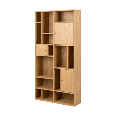 Houten boekenkast Maarten