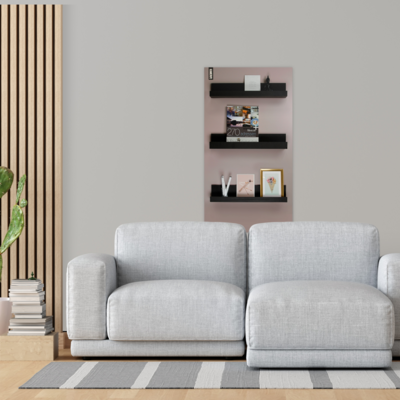 Magneetbord mat – krijtbord heartwood