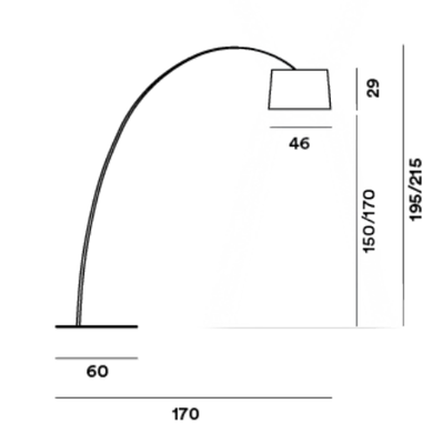 Foscarini vloerlamp Twiggy