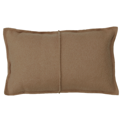 Kussen boiled wool naad camel