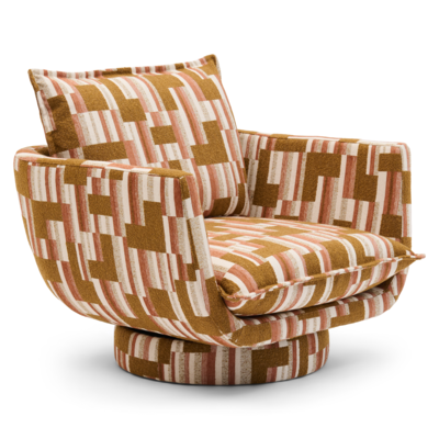 PRE-ORDER Fauteuil Jules retro brown