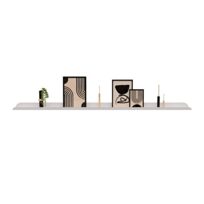 LIMA 150 | smalle stalen wandplank