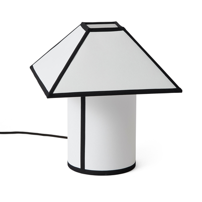 Ava Pyramid table lamp white