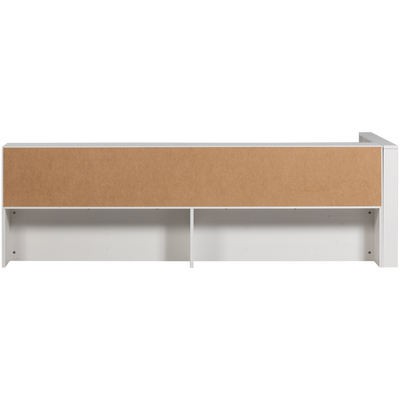 Carter hoekbed links/rechts grenen wit [fsc]