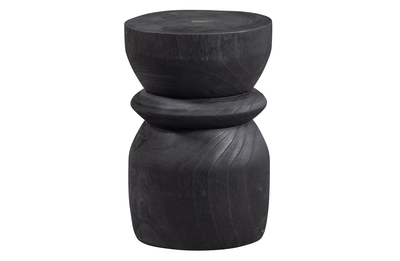 WOOOD kruk Bikkel hout 40xØ28cm