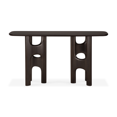Flow console - mahonie rose brown - 150x40