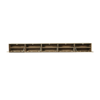 Zwevend Tv-meubel All Walnut